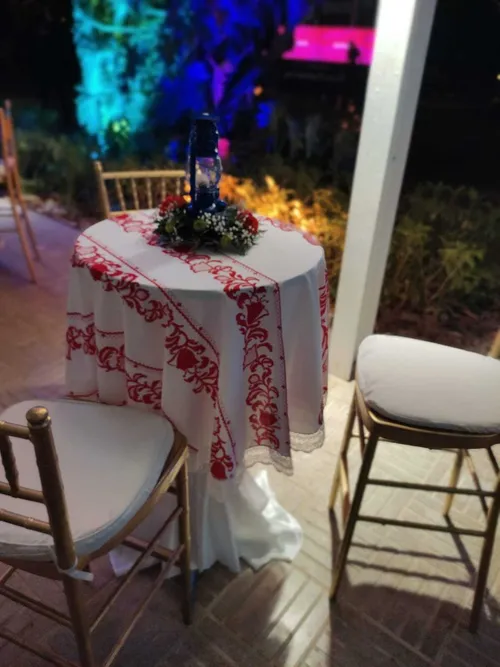 Sobre Mantel Coctelero