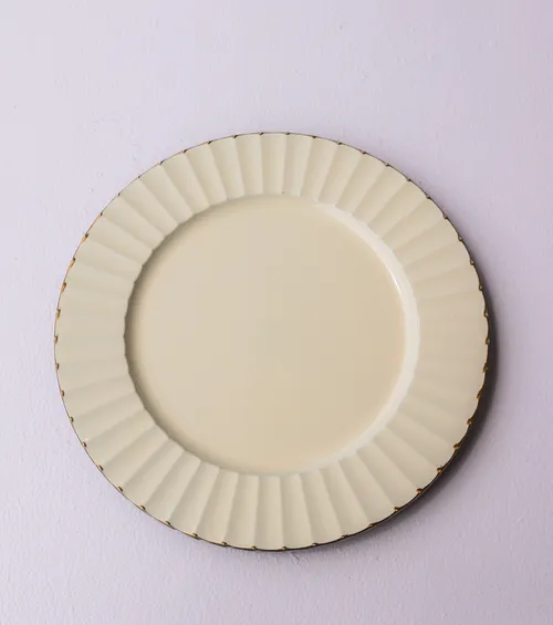 Porta plato Beige