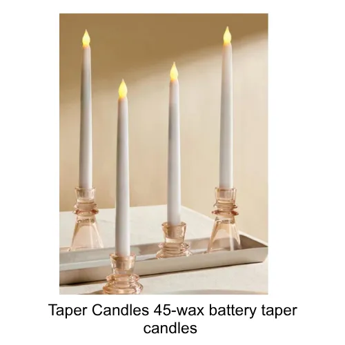 Battery Taper Candles