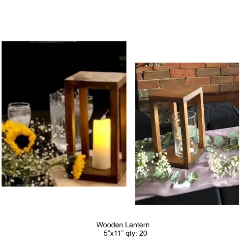 Wooden Lantern