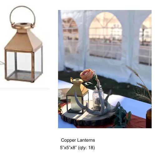 Copper Lanterns