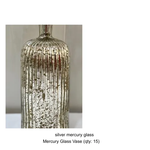 Mercury Glass Vase