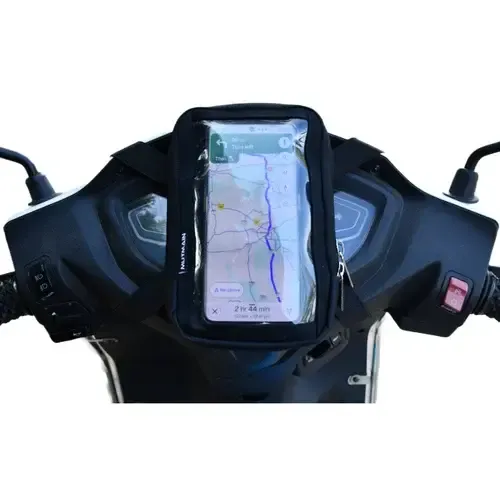 Moped phone holder