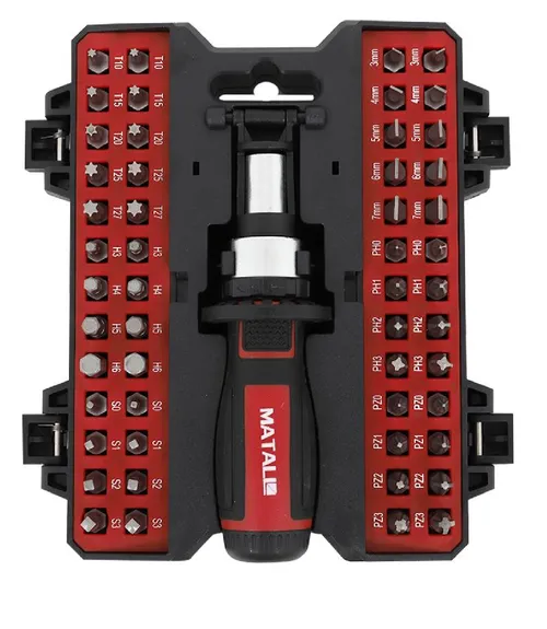 RATCHET SCREW DRIVER SET 53 PCS (MATALL)