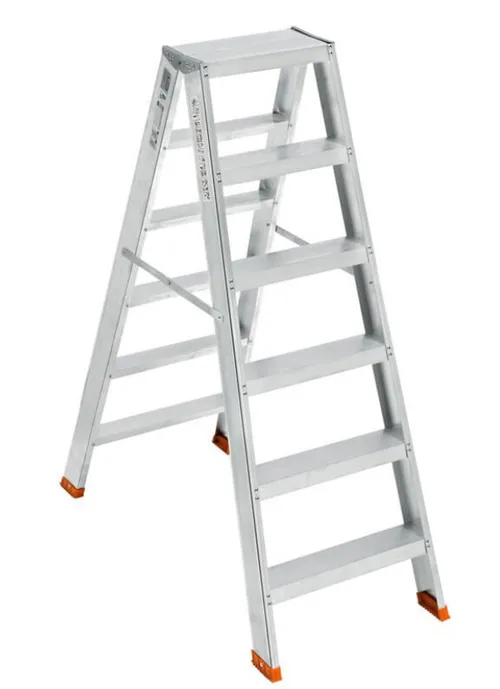 DOUBLE SIDED ALUMINIUM STEP LADDER 