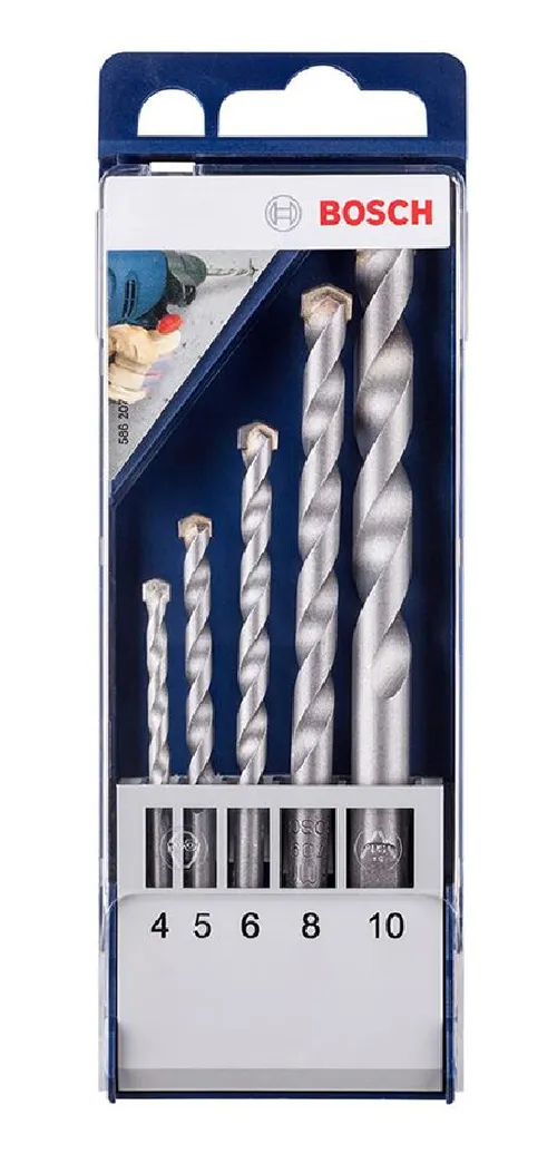 DRILL BIT 5 PC SET CONCRETE (BOSCH)