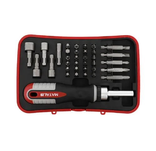 RATCHET SCREWDRIVER BIT & SOCKET SET 53 PCS (MATALL)