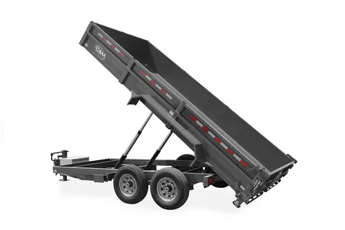 7x16 low profile dump trailer