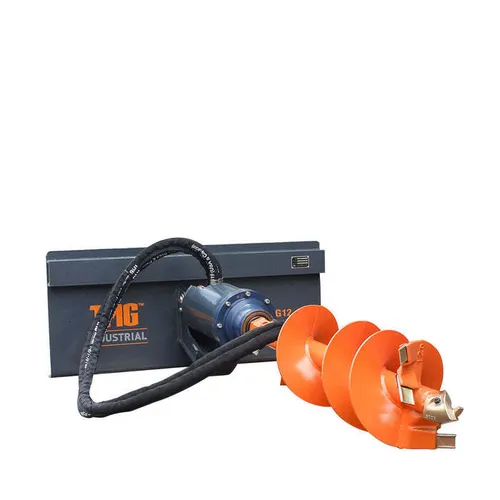 Skid Steer Post Hole Auger Drive Attachment