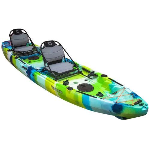 TANDEM KAYAK WITH ROD HOLDERS