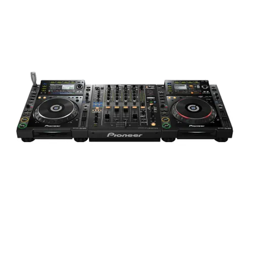 Komplett DJ-bord – 2x Pioneer CDJ-900 + DJM-800