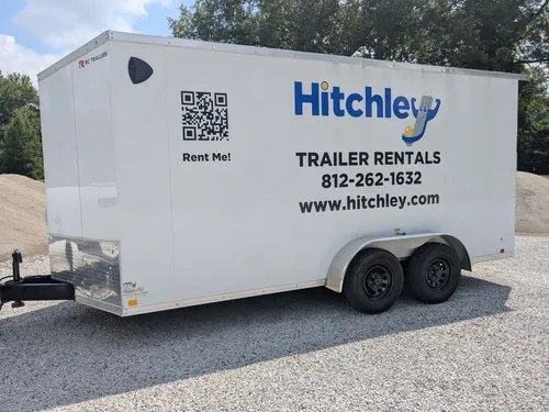 7x16ft Enclosed Cargo Trailer