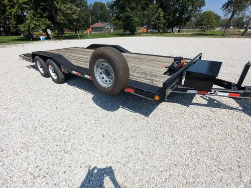 8.5x20ft Car Hauler Trailer w/ Winch