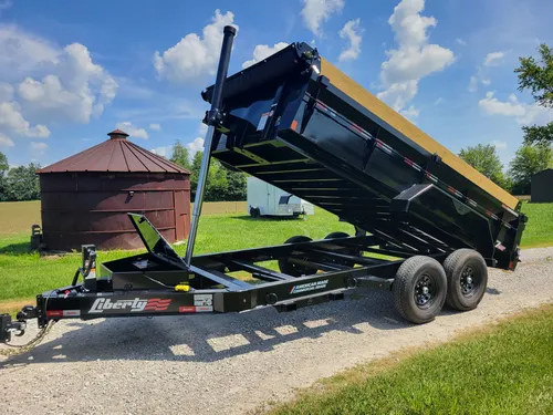 7x14ft Dump Trailer 15.4k
