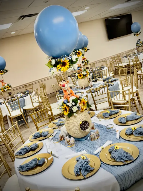 Honey comb centerpiece 