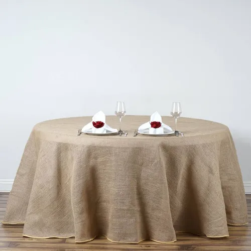 Rustic Burlap Tablecloth