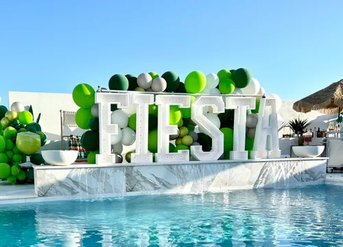 Marquee Letter FIESTA