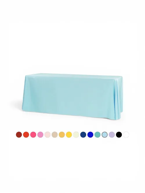 Polyester rectangular Tablecloth for 8 Ft
