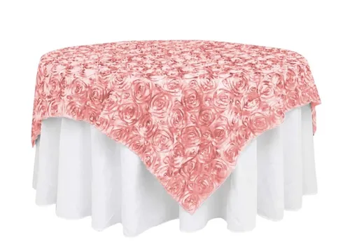 3D Rosette Table Cover