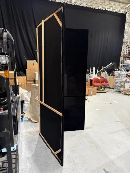 Blackart panel - folds in half for transit