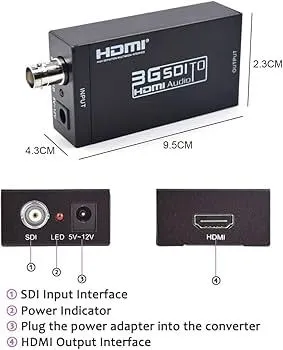 SDI-HDMI Audio Mini Converter
