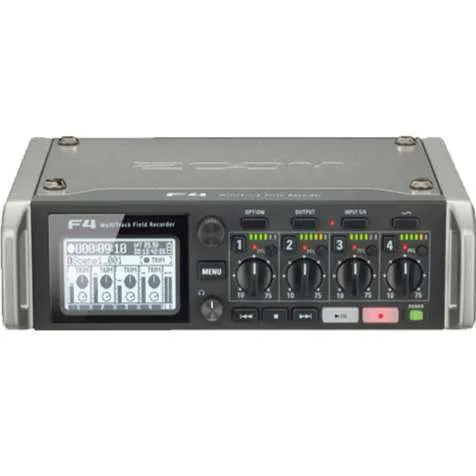 Zoom F4 Multitrack 6-input Field Recorder