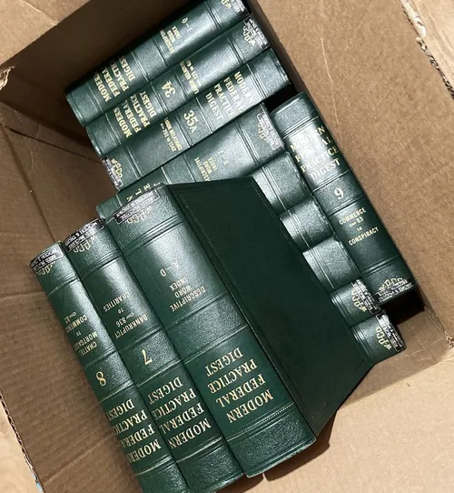 Law Books (set of 15) 