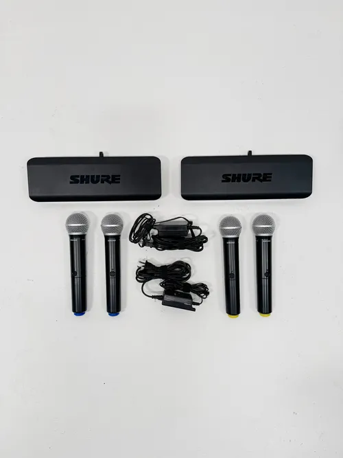 Shure BLX Wireless Handheld Microphone System - (4)