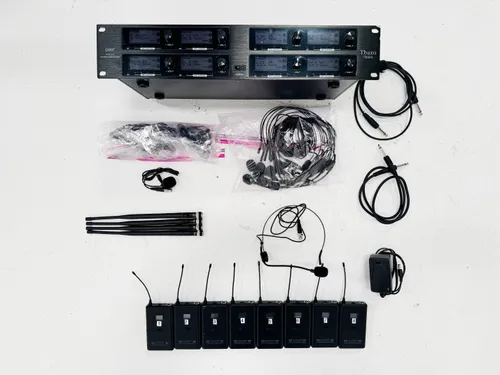TBAXO Wireless Headset Lav Mic Kit (For Live Theater)