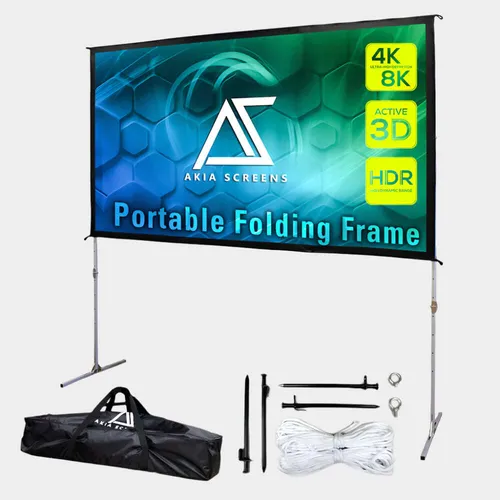 Indoor Outdoor Portable Projector Screen