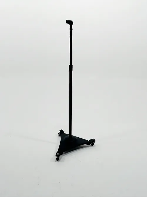Triangle Wheel Base Mic Stand 
