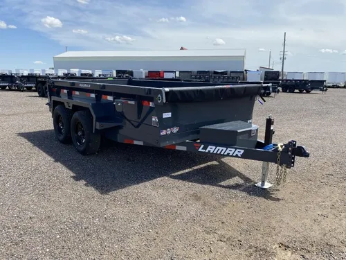 6.5 ft x 12 ft Lamar Dump Trailer