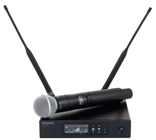 Shure QLX-D Handheld Microphone Rental with Receiver