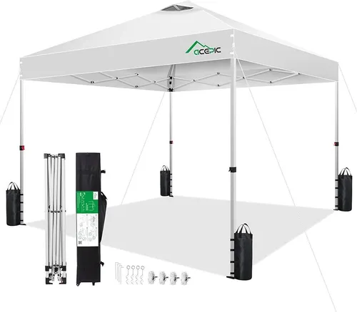 10x10 Pop Up Canopy Tent - Acepic