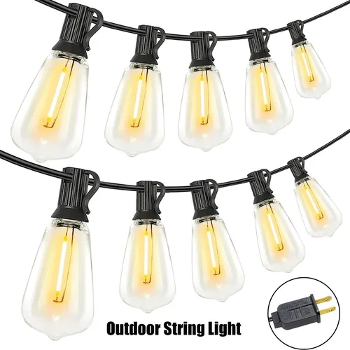 LED String Lights - Edison Style