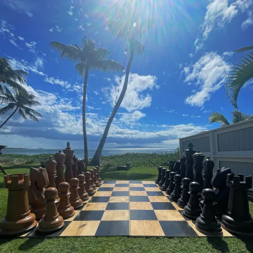 Life-Sized Chess (Heavyweight - Maui)