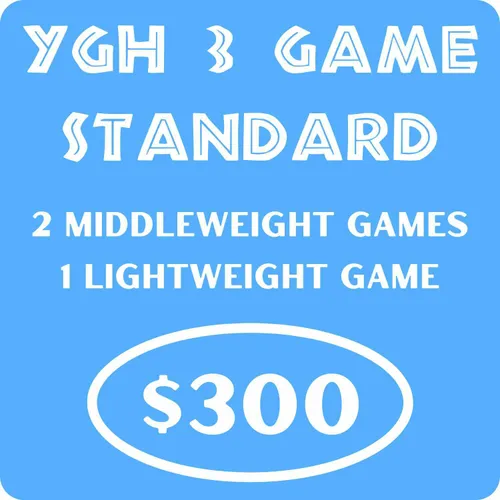 YGH 3 Game Standard Rental Package (Oahu)