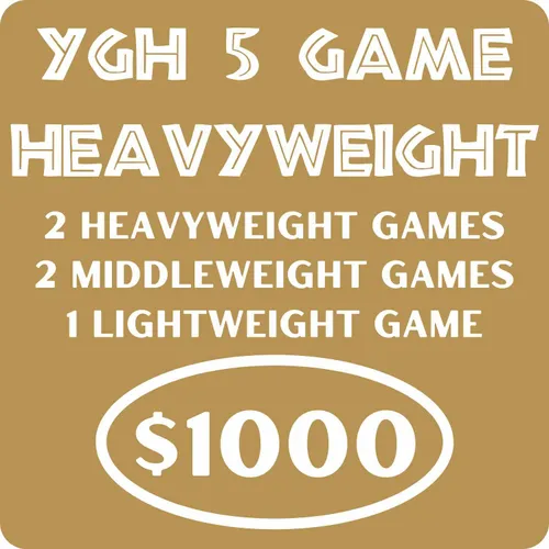 YGH 5 Game Heavyweight Rental Package (Oahu)