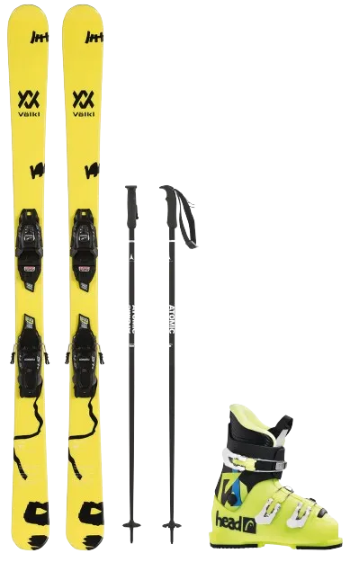 FREE RIDE JUNIOR SKI SET 