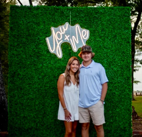 You + Me LED sign