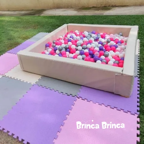 Piscina Blanca + Pelotitas Pinky