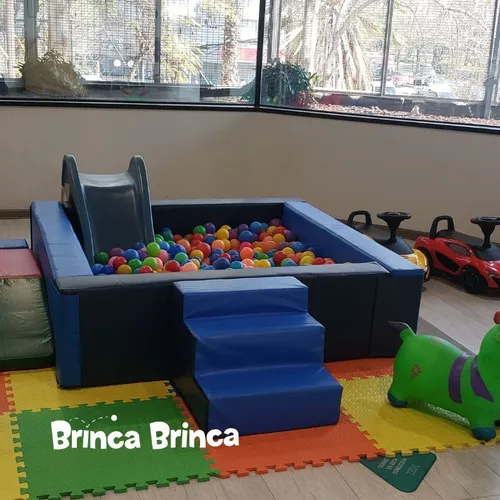 Piscina Azul + Pelotitas Multicolor