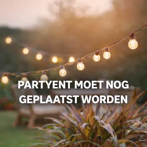 Partytent 8x8 pakket 2