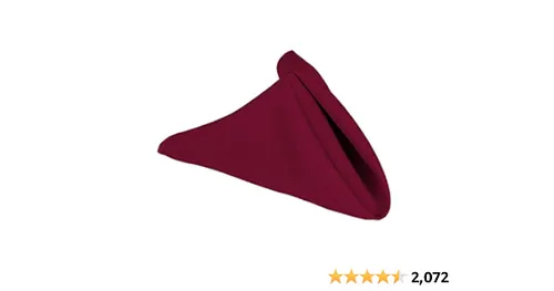Burgundy Napkins
