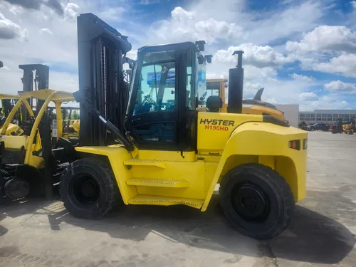 2011 Hyster H190HD 19,000 lb Capacity Diesel Pneumatic Tire Forklift