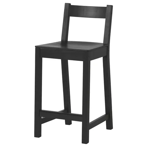 NORDVIKEN Bar Stool with Backrest