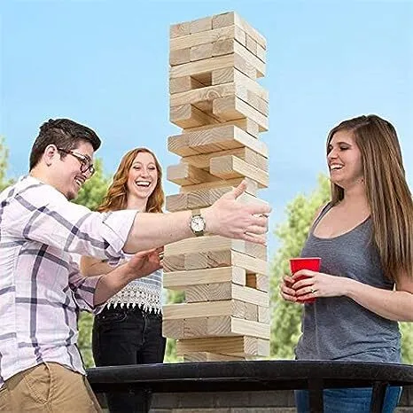 Jenga - MEGA SIZE Wooden Toppling Tower
