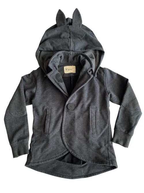 Mikinové sako antracitové Hana Zárubová