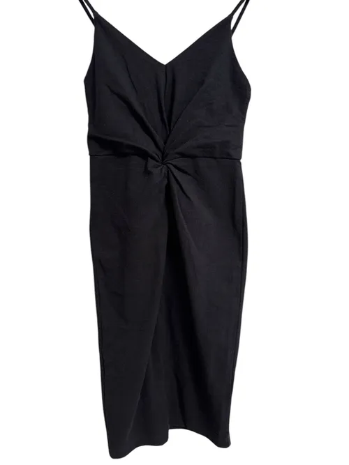 Černé pouzdrové letní šaty H&M