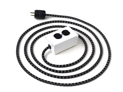 Extension 10mts Dual socket 110v (GROUNDED)